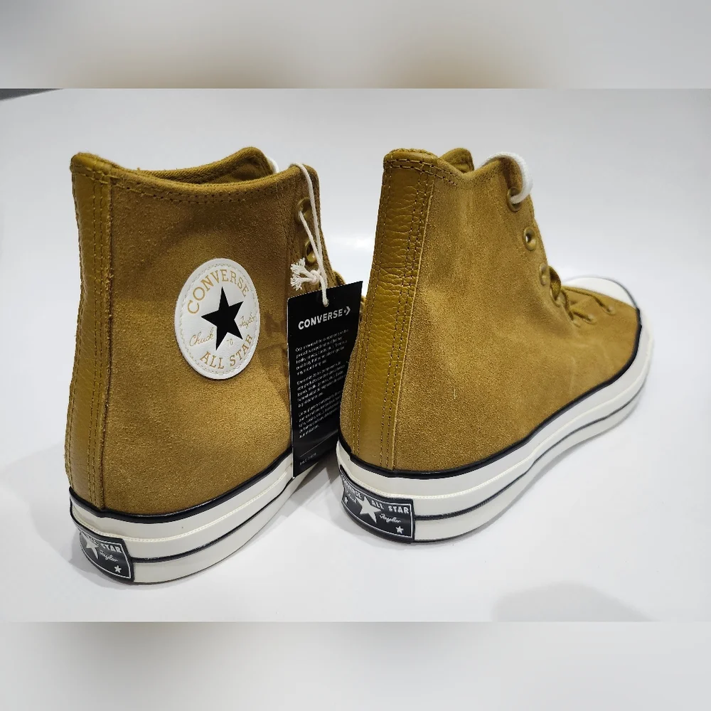 Converse Chuck 70 High Top Suede Hidden Trail/Egret-Black Size 11.5 A05598C NWT - Picture 3 of 8